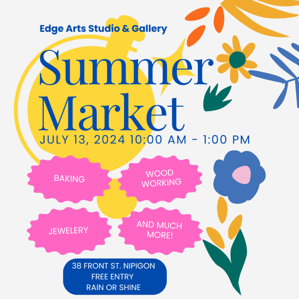 Summer market poster