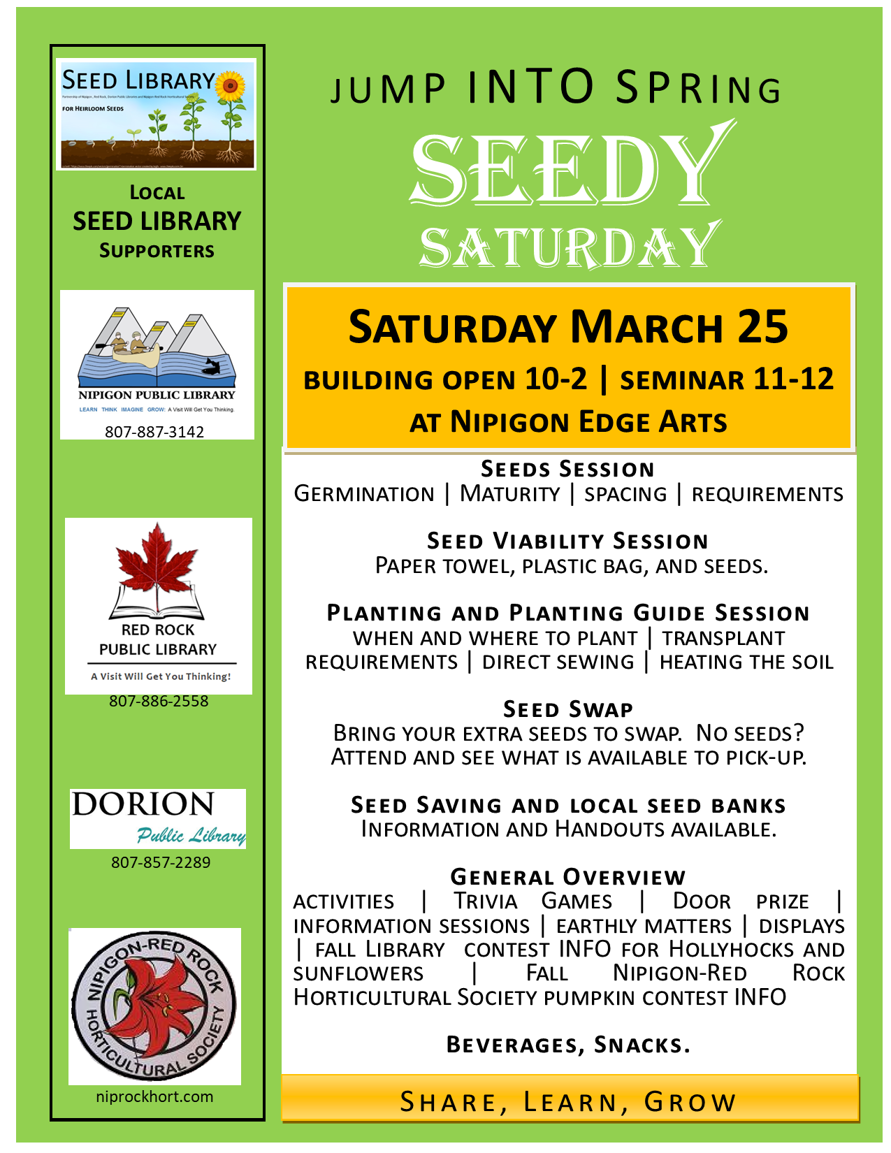 2023 03 25 seedy saturday