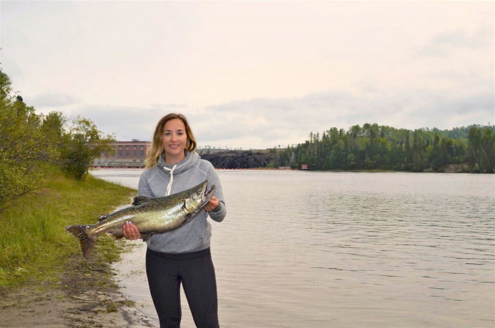 Trolling for Salmon on the Mighty Nipigon